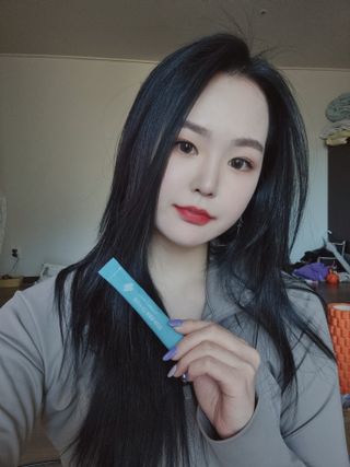 클린24시간 슬림앤유산균 1박스 (3.5g X 15포) — 5점을 준 리뷰어가 2023년 2월 올린 사용 사진