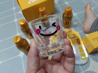 발그레 소주잔 증정, 숙취해소 레디큐 스페셜 에디션 — 5점을 준 리뷰어가 2021년 2월 올린 사용 사진