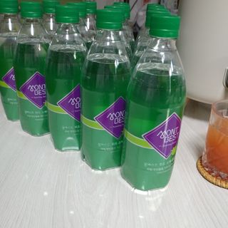 몽베스트 Montbest with Sparkling water Lime20병 — 5점을 준 리뷰어가 2021년 10월 올린 사용 사진