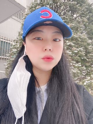 [블랙루즈]하프앤하프틴트 10종 中 택1+랜덤1 — 5점을 준 리뷰어가 2021년 2월 올린 사용 사진