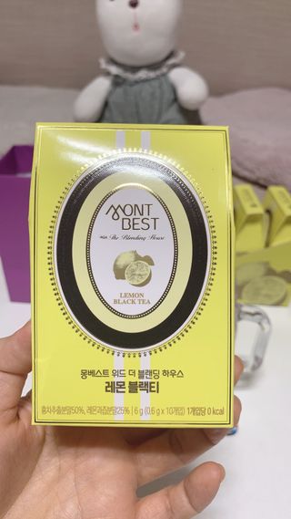 몽베스트 위드더 블랜딩 하우스 _레몬 블랙티 — 5점을 준 리뷰어가 2023년 2월 올린 사용 사진