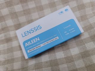 렌시스 LENSSIS [ 렌시스 ] 인생정착템 , 영롱한 매력이 있는 ＃에일린시리즈 1개월용 ｜ 4컬러 중 택1 ｜ — 5점을 준 리뷰어가 2021년 4월 올린 사용 사진