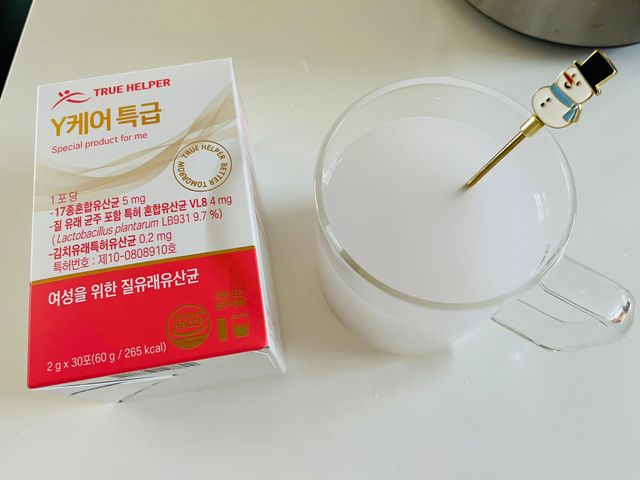 트루헬퍼 Y케어 특급 여성 질 유래 유산균 프로바이오틱스 1박스 리뷰 사진