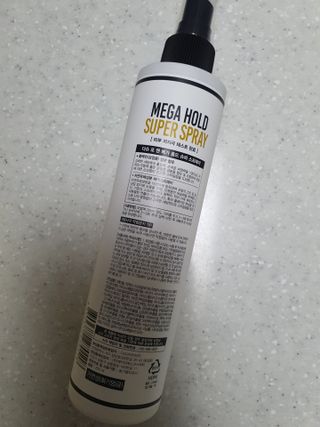 다슈코리아 다슈 포 맨 프리미엄 메가 홀드 슈퍼 스프레이 250ml — 3점을 준 리뷰어가 2021년 4월 올린 사용 사진