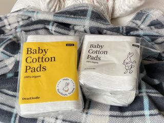 디어엘로디 프리미엄 유기농 베이비 솜티슈 40매 3 + 1 PACK — 5점을 준 리뷰어가 2021년 2월 올린 사용 사진