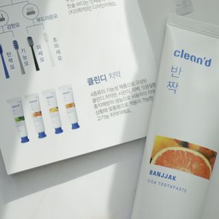 주식회사 클린디 [클린디]🌿민트향으로 상쾌하게, 단짝가글 + 맞춤 칫솔 + 치약 세트🦷 — 5점을 준 리뷰어가 2022년 1월 올린 사용 사진