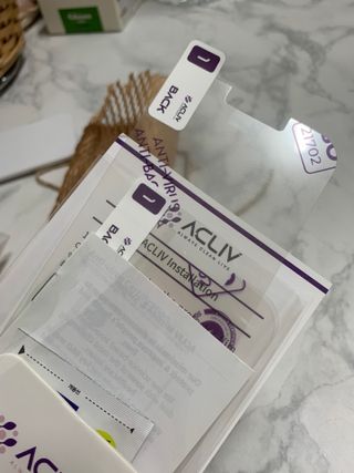 아클리브 Eco 항균 항바이러스 액정 보호필름(iPhone) — 4.5점을 준 리뷰어가 2022년 7월 올린 사용 사진
