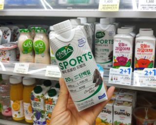 셀렉스스포츠 셀렉스 스포츠 드링크 초콜릿 _ 330ml x 12팩 — 5점을 준 리뷰어가 2021년 2월 올린 사용 사진