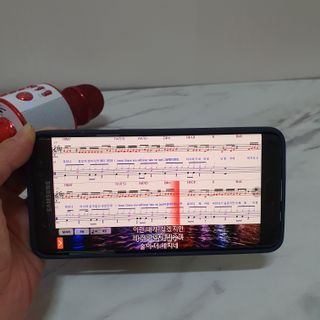 매직씽 노래방 어플리케이션 6개월 이용권 — 4.5점을 준 리뷰어가 2021년 9월 올린 사용 사진