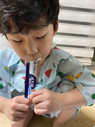 키즈텐플러스 연세 키즈텐 플러스 1개월 — 5점을 준 리뷰어가 2021년 3월 올린 사용 사진
