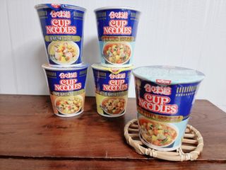 NISSIN 닛신 컵누들  4종 - 씨푸드오리지날, 씨푸드 스파이시, 씨푸드 커리, 씨푸드 XO소스 — 5점을 준 리뷰어가 2022년 4월 올린 사용 사진