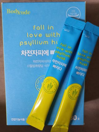 메디포스트 모비타 바디코드 식이섬유 차전자피에 빠지다 30포 — 5점을 준 리뷰어가 2022년 12월 올린 사용 사진