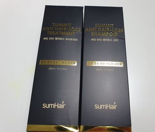 썸헤어 / SUMHAIR 썸헤어  써밋 안티 헤어로스 샴푸+트리트먼트 — 5점을 준 리뷰어가 2021년 6월 올린 사용 사진