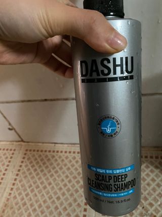 다슈코리아 다슈 데일리 두피 딥 클렌징 샴푸 500ml — 5점을 준 리뷰어가 2021년 3월 올린 사용 사진