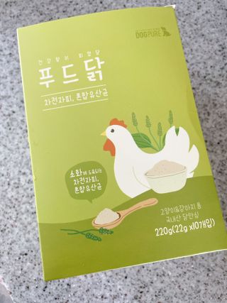 도그퓨어 푸드닭 강아지 닭고기 통살 애견간식 오리지널/차전자피/초록입홍합 — 5점을 준 리뷰어가 2021년 10월 올린 사용 사진
