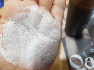 헤어플러스 콴디 플러피 클라우드 버블 팩 클렌저 — 5점을 준 리뷰어가 2021년 3월 올린 사용 사진