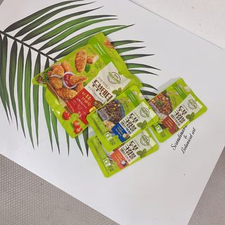 [풀무원] 식물성고기_두부크럼블덮밥소스3종, 두부텐더 — 5점을 준 리뷰어가 2021년 4월 올린 사용 사진