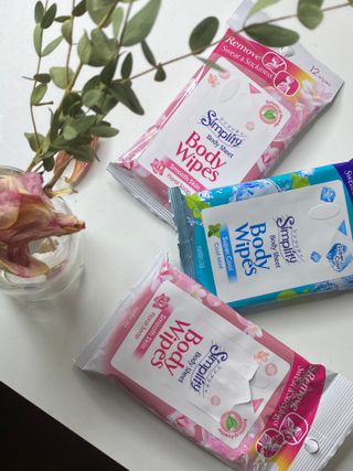 [심플리티] 한 장으로 향기롭게, 산뜻하게 바디시트 2종 + 랜덤향1개 총 3팩구성 — 5점을 준 리뷰어가 2021년 5월 올린 사용 사진