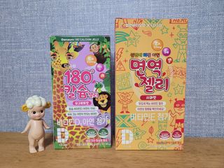 다나음 180도 칼슘젤리+아연면역젤리 — 5점을 준 리뷰어가 2021년 12월 올린 사용 사진
