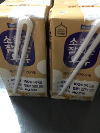 소화가 잘되는 우유 국산 5곡 미숫가루 — 5점을 준 리뷰어가 2021년 9월 올린 사용 사진