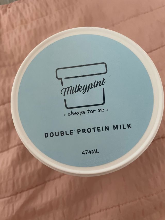 더블 프로틴 우유 리뷰 사진