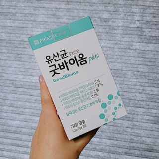 프리마인 유산균 국가지정연구소 선정, 살아있는 생유산균 200억 마리의 힘. 유산균n굿바이옴플러스 — 5점을 준 리뷰어가 2021년 9월 올린 사용 사진
