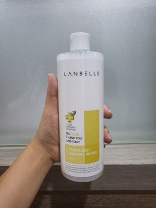 랑벨 내츄럴 딥 클렌징 워터 500ml — 5점을 준 리뷰어가 2022년 6월 올린 사용 사진