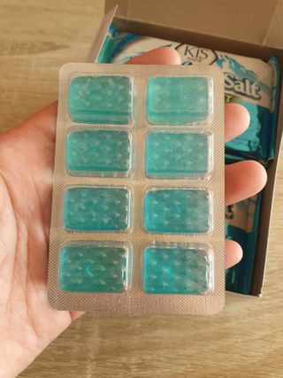 마요라 히말라야 솔트 캔디 2종-페퍼민트 맛, 라임민트 맛 — 5점을 준 리뷰어가 2023년 1월 올린 사용 사진