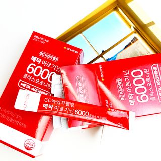 메타아르기닌 GC녹십자웰빙 메타 아르기닌 6000 플러스 오르니틴 — 5점을 준 리뷰어가 2022년 6월 올린 사용 사진