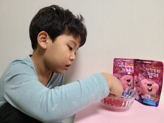 [팔도] 잔망루피젤리 믹스베리맛 42g 8개 — 4점을 준 리뷰어가 2022년 1월 올린 사용 사진