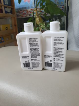 트리플에스 탈모 샴푸 275ml + 실크 트리트먼트 275ml — 5점을 준 리뷰어가 2021년 2월 올린 사용 사진