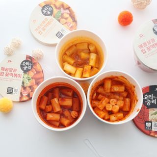 프리 [요리궁리] 타입 B (매콤,치즈,매콤까르보) 꽃떡볶이 6개입 세트 — 5점을 준 리뷰어가 2024년 12월 올린 사용 사진