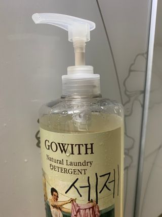 고위드올인원 세탁세제 1000ml — 4.5점을 준 리뷰어가 2021년 6월 올린 사용 사진