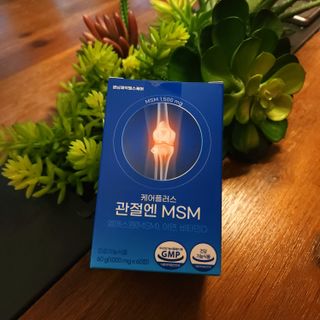 [경남제약헬스케어]케어플러스 관절엔 MSM 1000mg 60정/1개월분/관절/뼈/연골 영양/비타민D+아연/1일2정 — 5점을 준 리뷰어가 2024년 1월 올린 사용 사진