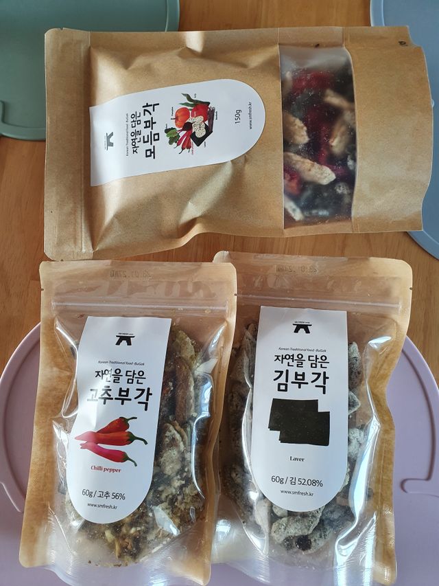 자연을담은모듬부각 리뷰 사진