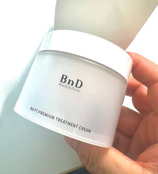 비엔디 2NOW[한글]BnD 바디 주름개선 엉덩이크림 — 5점을 준 리뷰어가 2025년 1월 올린 사용 사진