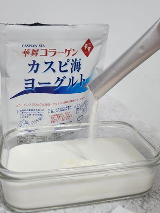 하나마이 [BEST 판매율 1위] 카스피해 유산균 종균_발효기가 필요없이 간편하게 만들어 먹는 요거트 생유산균 — 5점을 준 리뷰어가 2023년 3월 올린 사용 사진