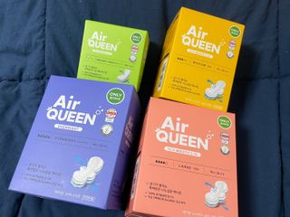 에어퀸 뉴브레스 유기농 생리대 4종 (팬티라이너 20P + 중형 10P + 대형 10P + 오버나이트 8P)_체험단 — 5점을 준 리뷰어가 2024년 5월 올린 사용 사진