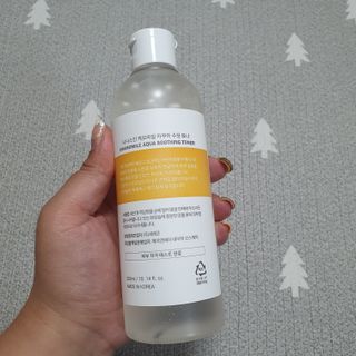 나나스킨 캐모마일아쿠아수딩토너 — 5점을 준 리뷰어가 2021년 5월 올린 사용 사진