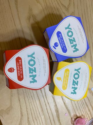 요즘 콩포트 그릭요거트 3종 세트 — 5점을 준 리뷰어가 2021년 2월 올린 사용 사진