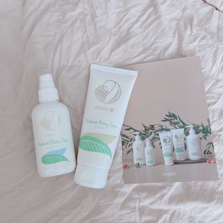 mom e 맘이 내추럴 베이비 케어 크림+바디오일 — 5점을 준 리뷰어가 2021년 1월 올린 사용 사진