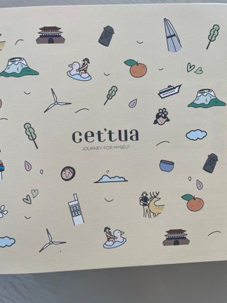 세뚜아(Cettua) 나우[세뚜아] 모이스처 밸런싱 페이셜 마스크 Cettua Moisture Balancing Facial Mask 4매 — 3.5점을 준 리뷰어가 2023년 12월 올린 사용 사진