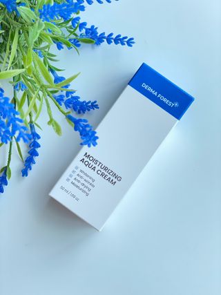 더마포레스트 모이스처라이징 아쿠아크림 / 수분크림 히알루론산 펩타이드 보습 미백 주름개선 — 5점을 준 리뷰어가 2021년 6월 올린 사용 사진