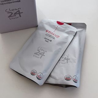 클린24시간 1BOX(5포) + 전용보틀(500ml) — 5점을 준 리뷰어가 2022년 7월 올린 사용 사진