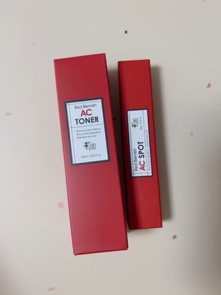 페브유 / FABYOU [페브유 2종 SET] 레드 블레미쉬 AC 토너 + AC스팟 — 5점을 준 리뷰어가 2021년 7월 올린 사용 사진