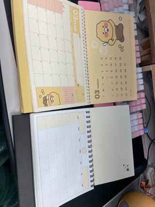 리훈 곰부 세우는 체크리스트 위클리 탁상 플래너 주간 일주일 계획표 — 5점을 준 리뷰어가 2023년 2월 올린 사용 사진