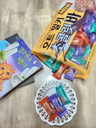 델리스 오트 밀키 초콜릿 바 — 5점을 준 리뷰어가 2023년 1월 올린 사용 사진