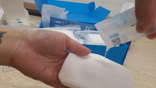 설랩수앤슈, 직접 만들어 쓰는 아기 물티슈 — 5점을 준 리뷰어가 2021년 7월 올린 사용 사진