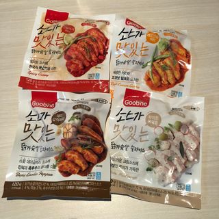 굽네몰 [굽네] 소스가 맛있는 닭가슴살 슬라이스 4종 — 5점을 준 리뷰어가 2021년 11월 올린 사용 사진