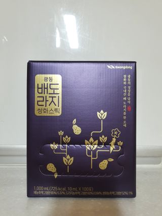 광동생활건강 나우 [광동] 배도라지 쌍화스틱 10mL x 100포 — 5점을 준 리뷰어가 2022년 12월 올린 사용 사진